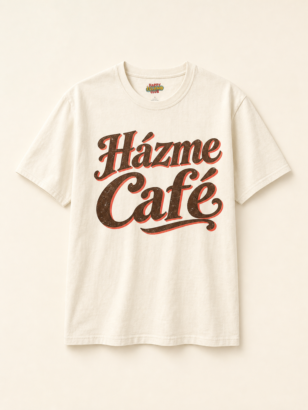 Házme Café cream T-shirt product photo