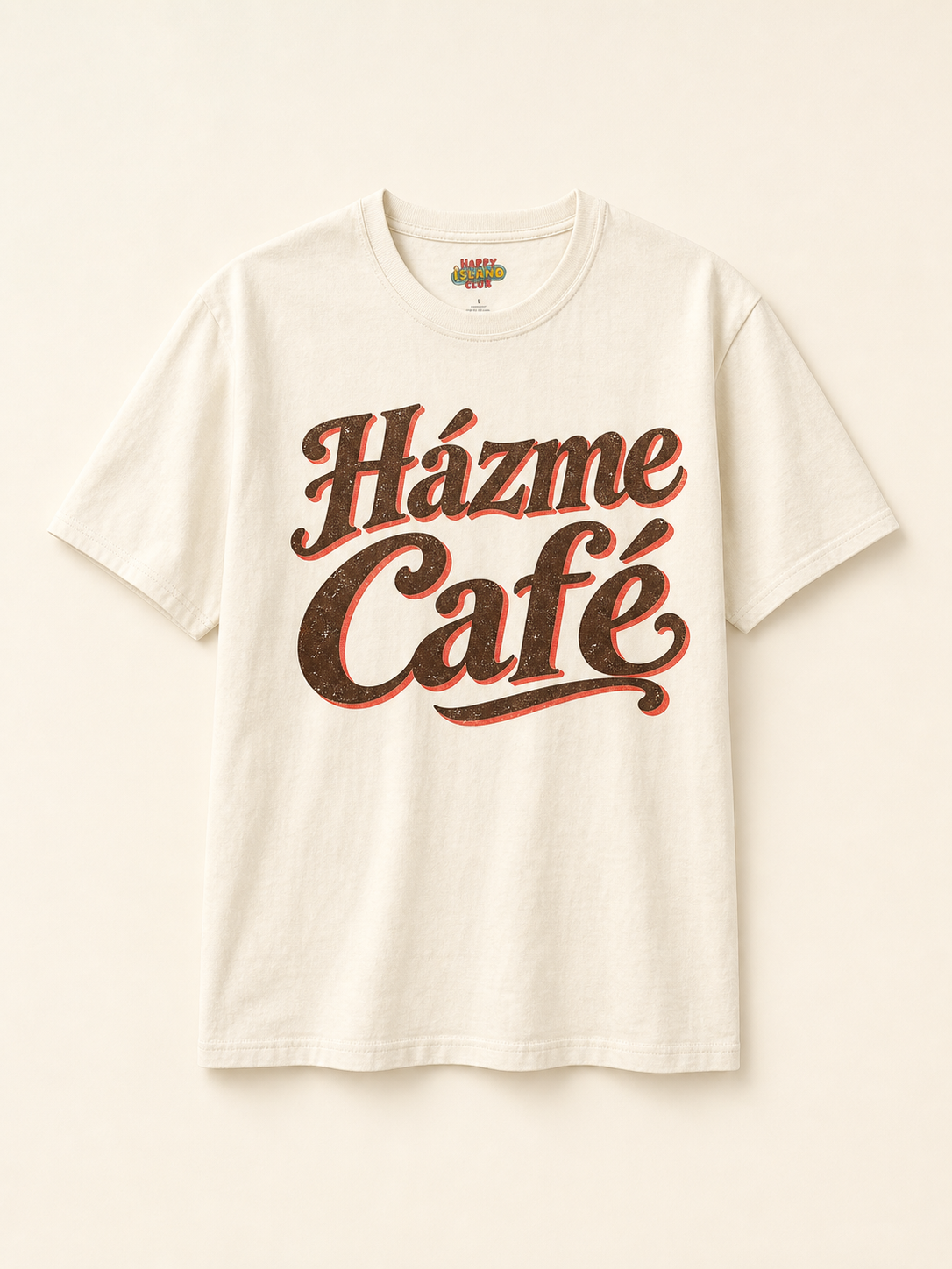 Házme Café cream T-shirt product photo