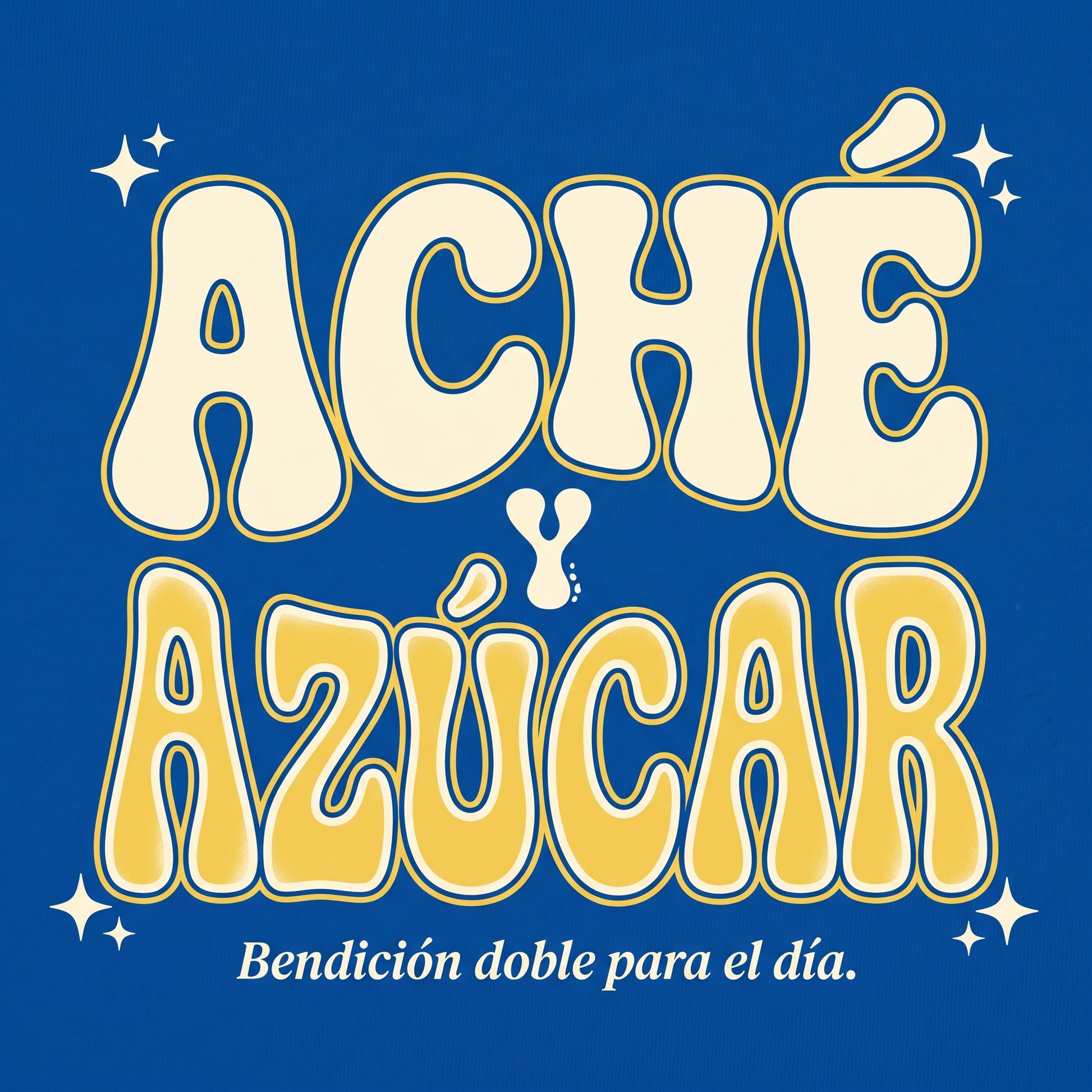 ACHÉ Y AZÚCAR — design
