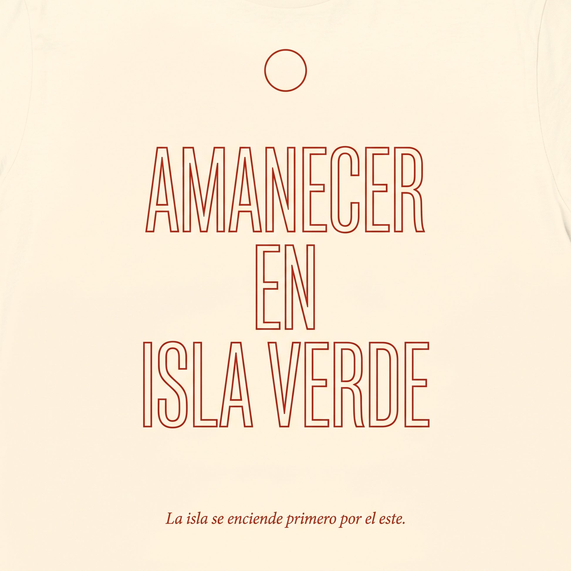 AMANECER EN ISLA VERDE — design