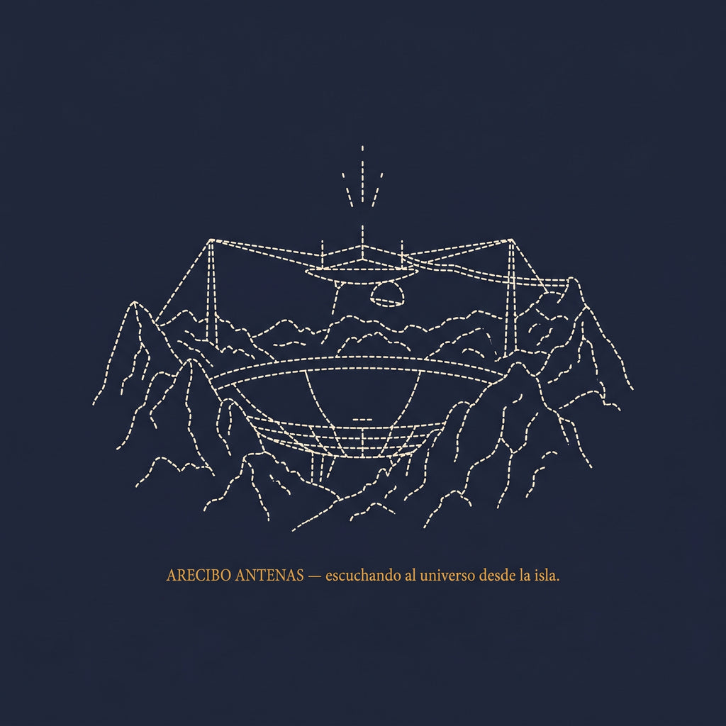 ARECIBO ANTENAS — design graphic