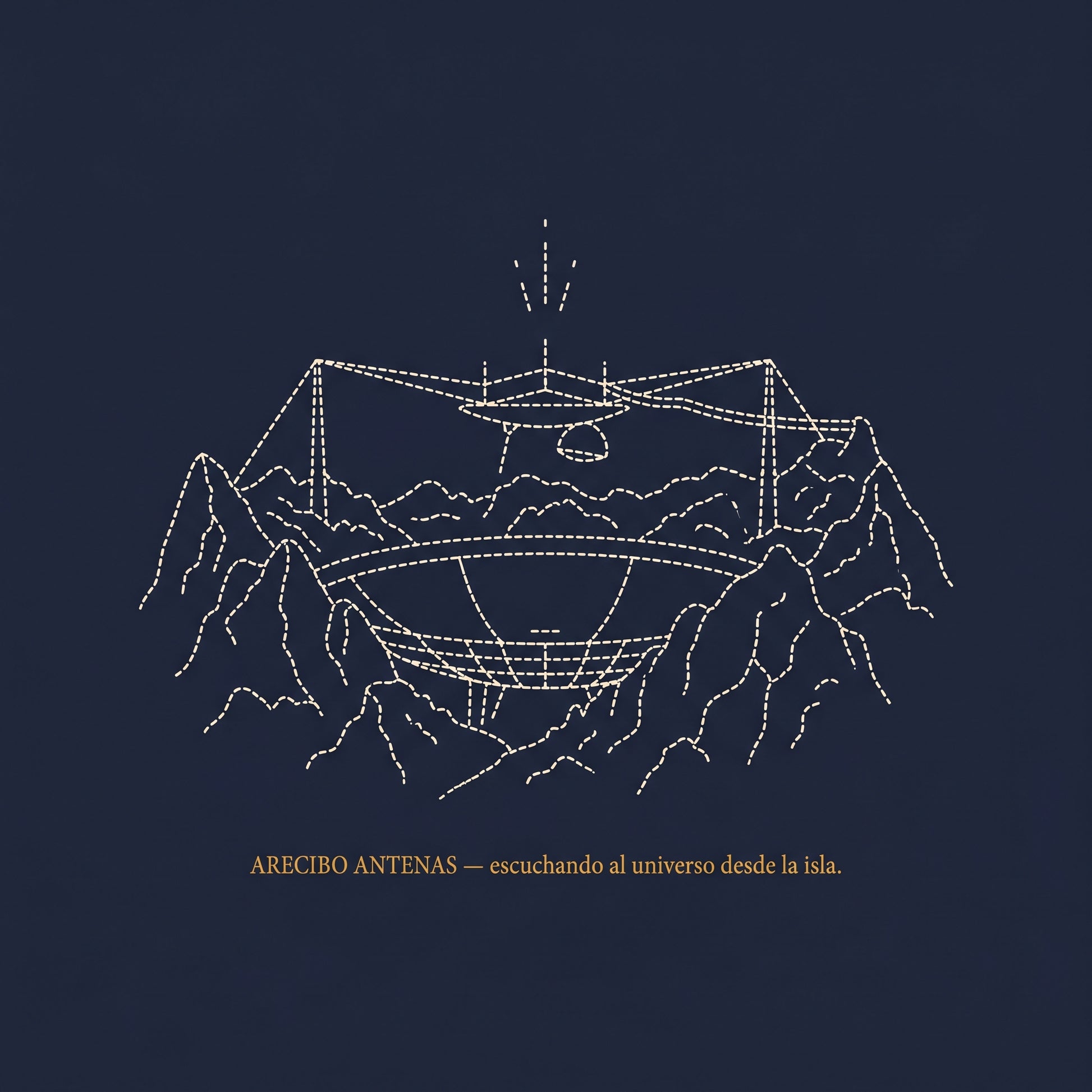 ARECIBO ANTENAS — design graphic