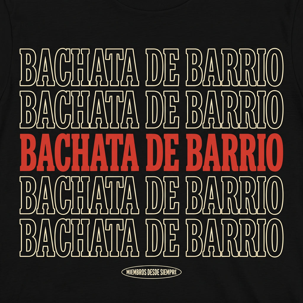 BACHATA DE BARRIO — design