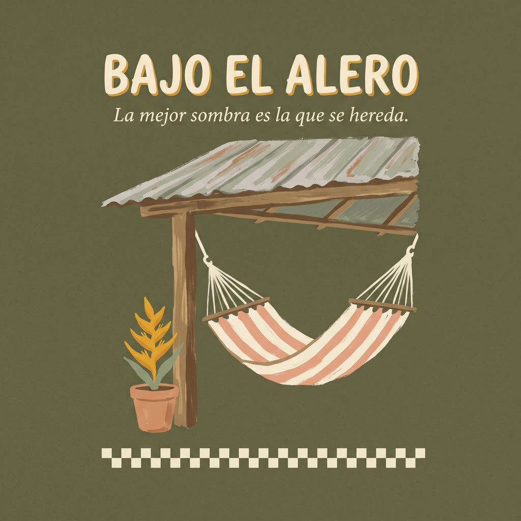 BAJO EL ALERO — design