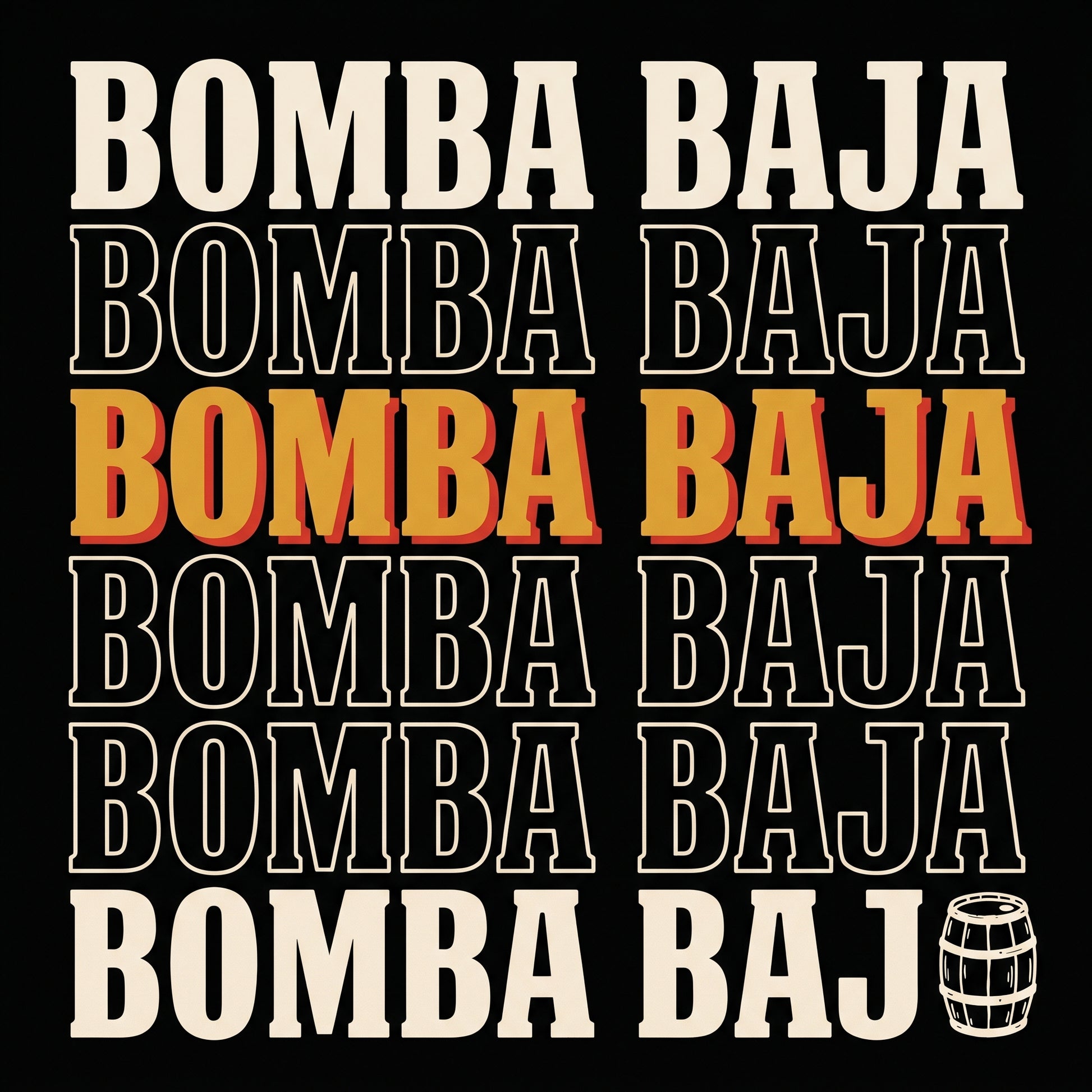 BOMBA BAJA — design graphic