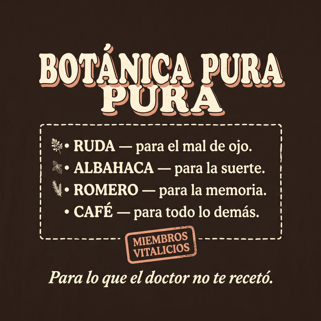 BOTÁNICA PURA — design