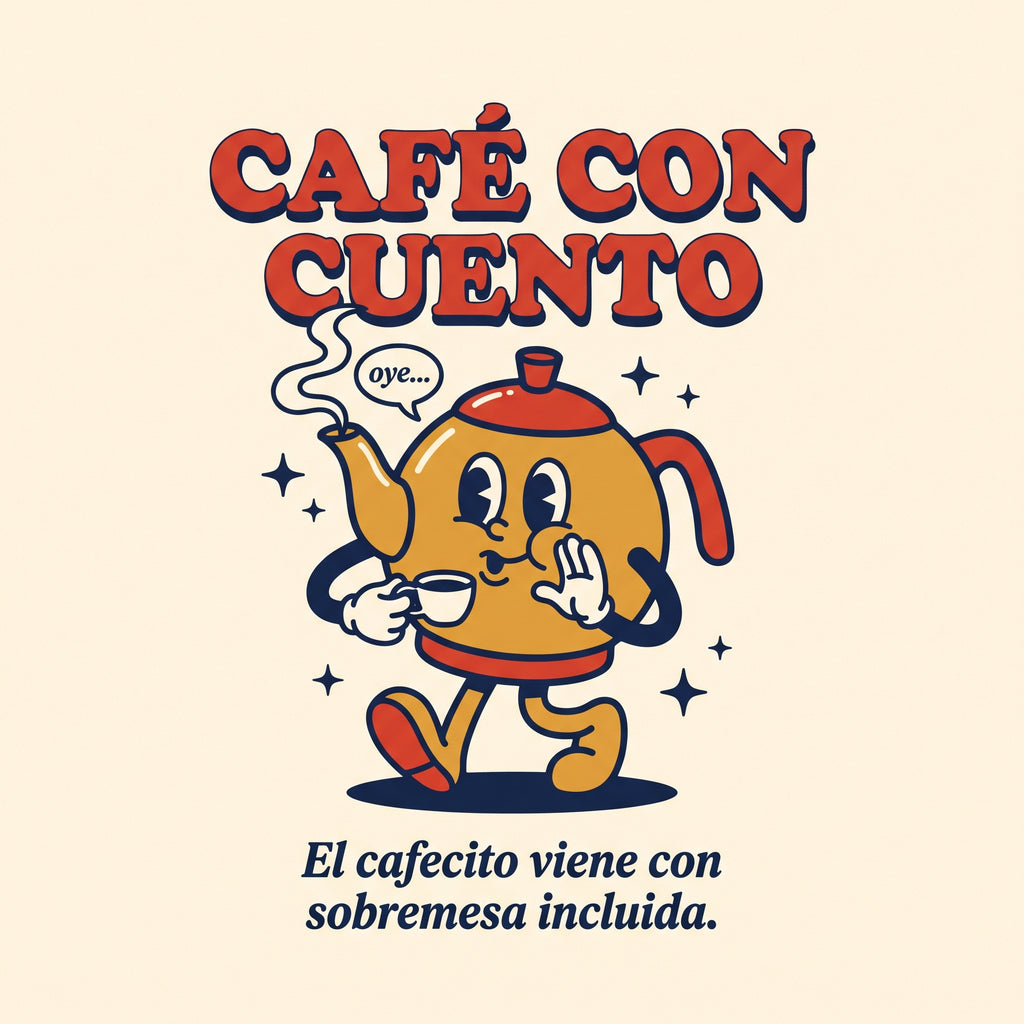 CAFÉ CON CUENTO — design