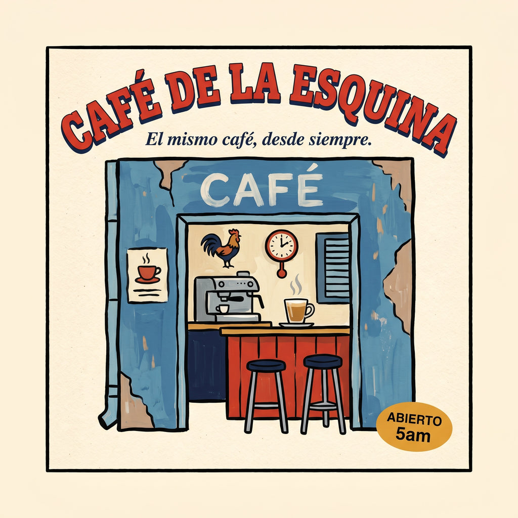 CAFÉ DE LA ESQUINA — design