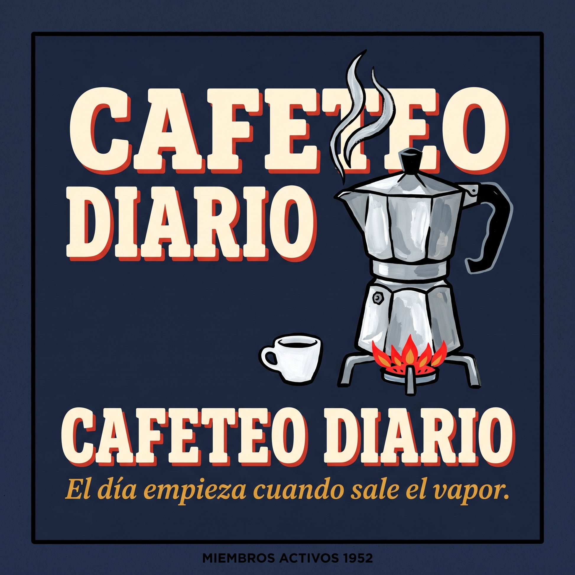 CAFETEO DIARIO — design