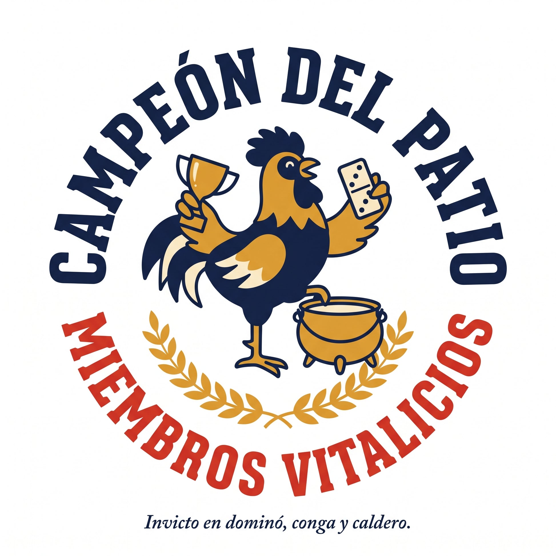 CAMPEÓN DEL PATIO — design