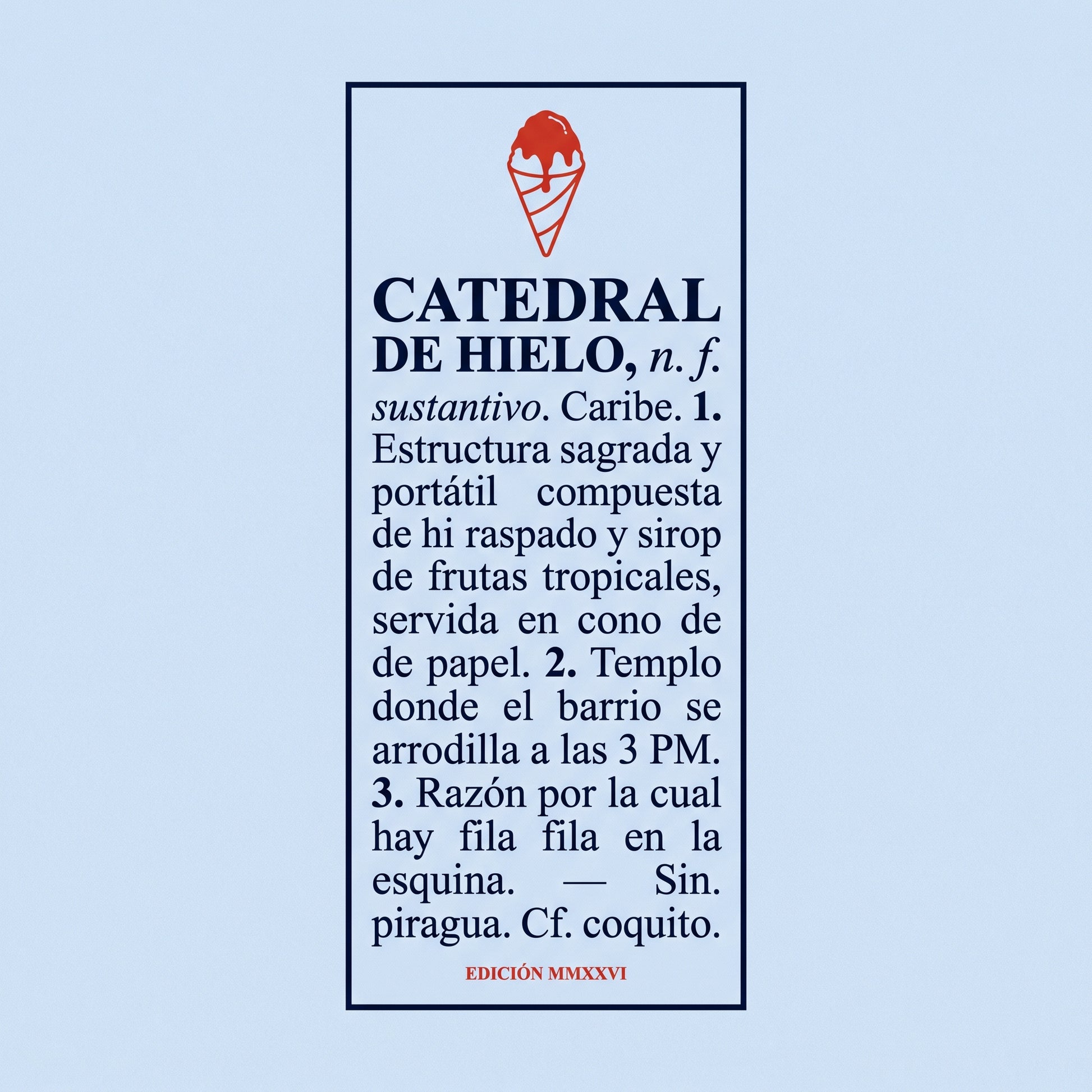 CATEDRAL DE HIELO — design