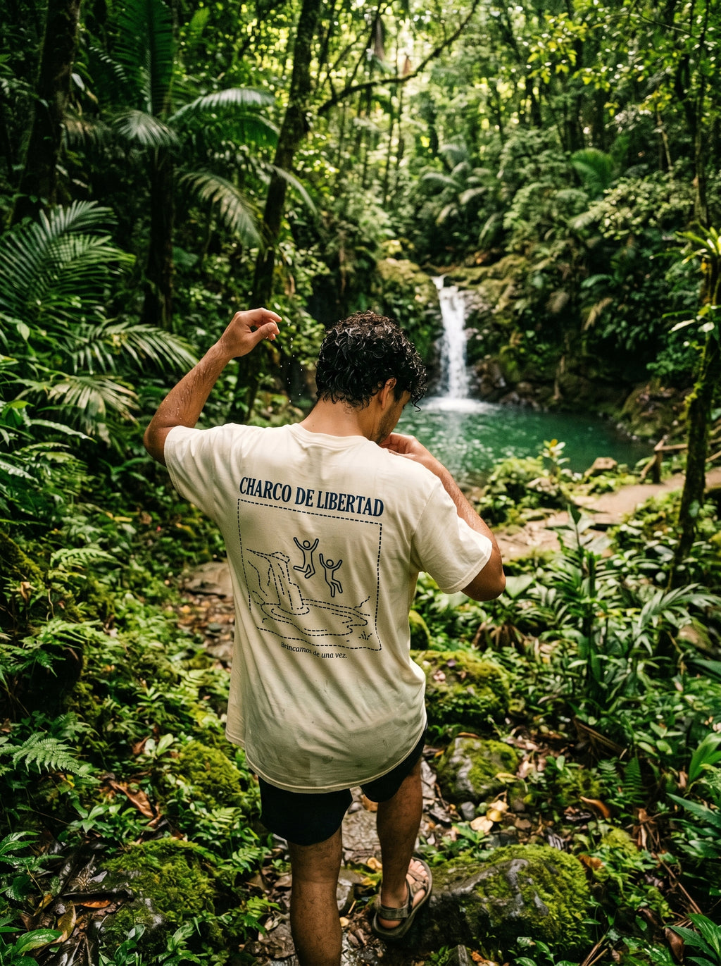 CHARCO DE LIBERTAD — model mockup