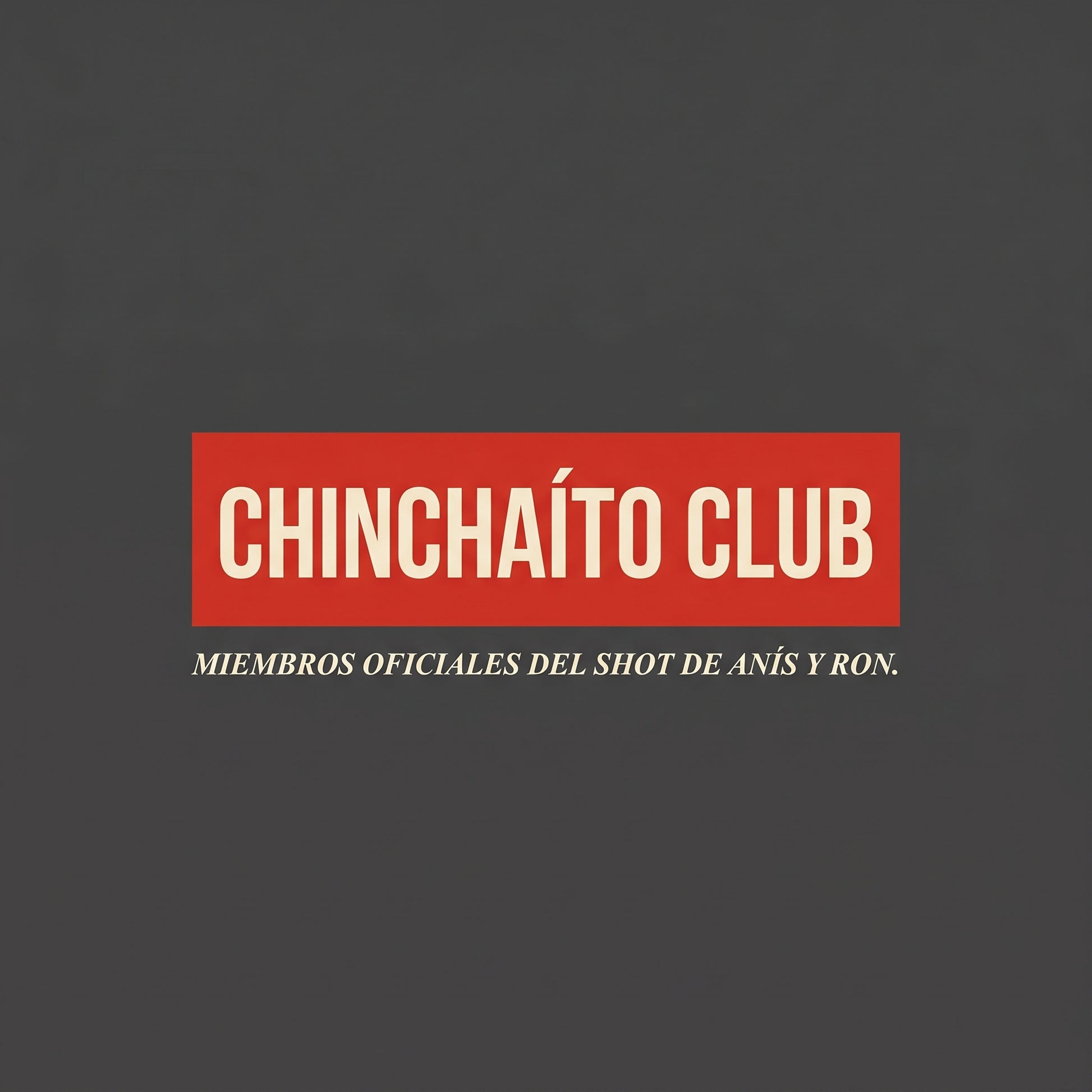 CHINCHAÍTO CLUB — design graphic