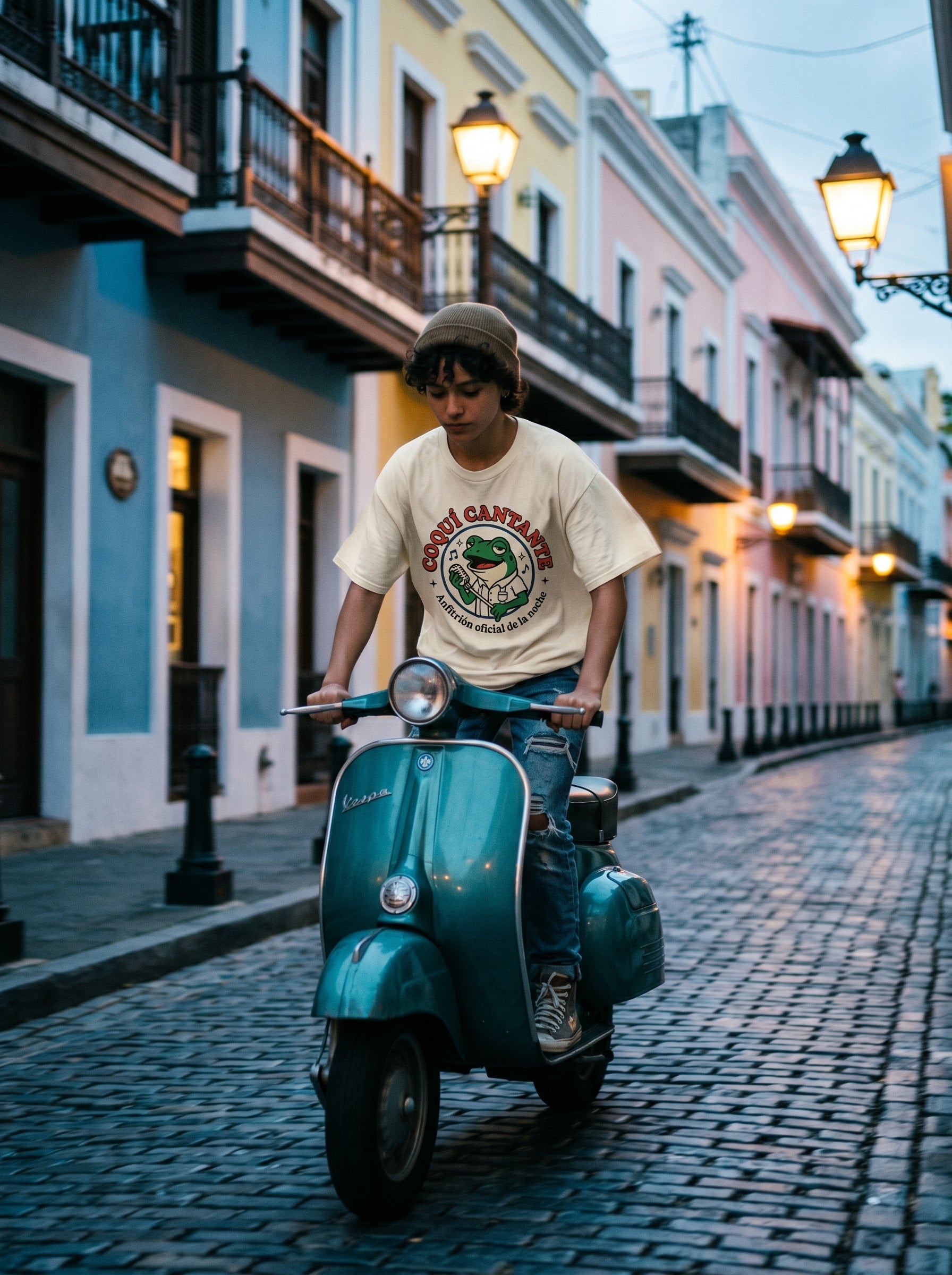 COQUÍ CANTANTE — model mockup