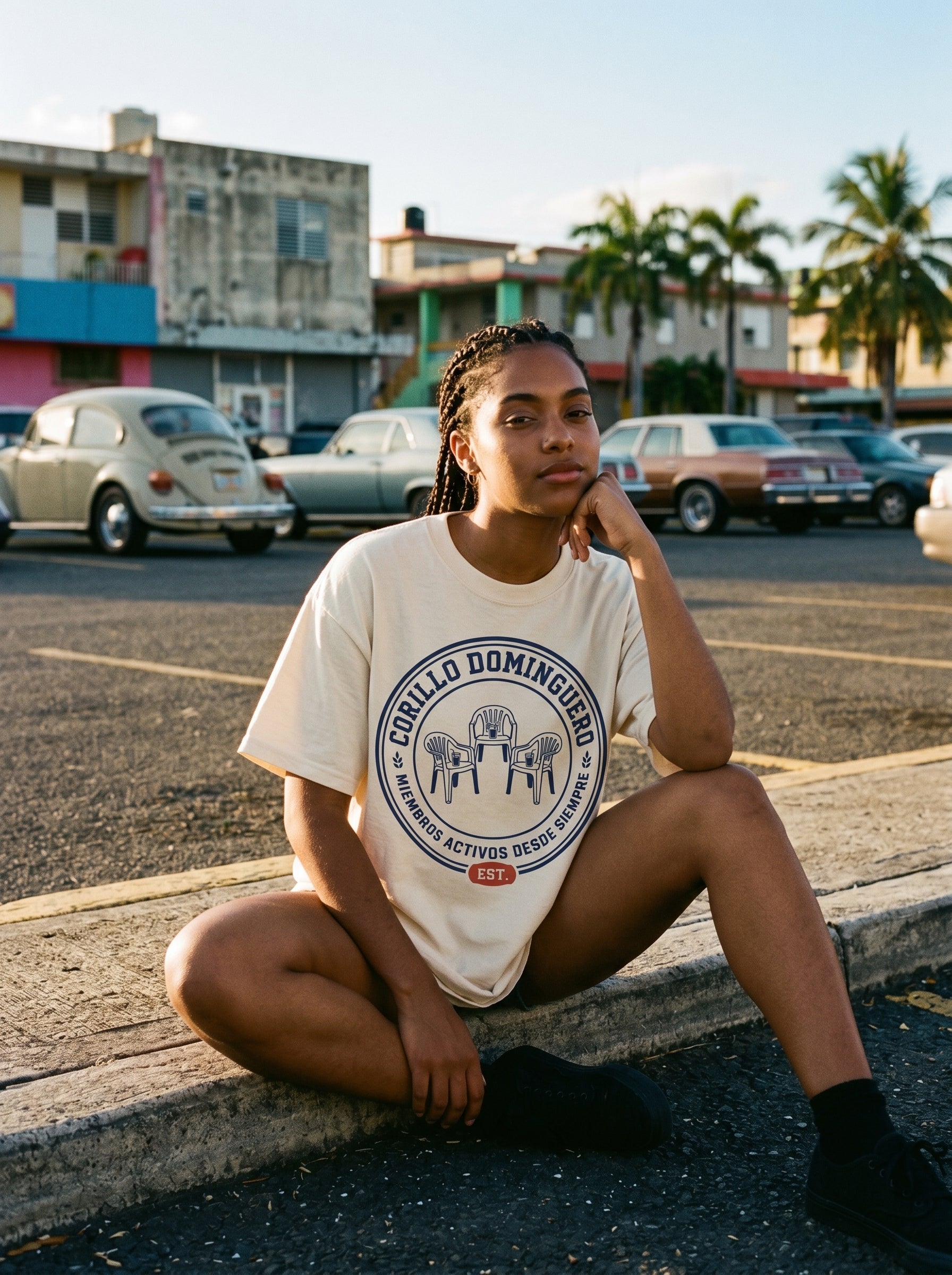 CORILLO DOMINGUERO — on model