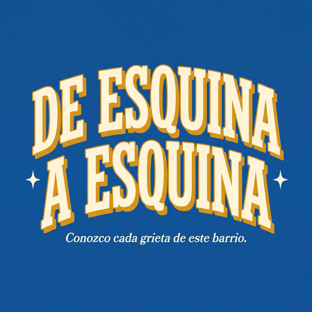 DE ESQUINA A ESQUINA — design