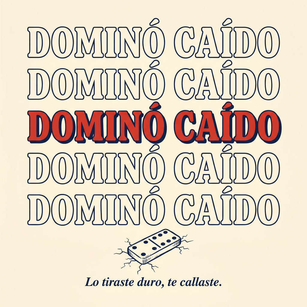 DOMINÓ CAÍDO — design