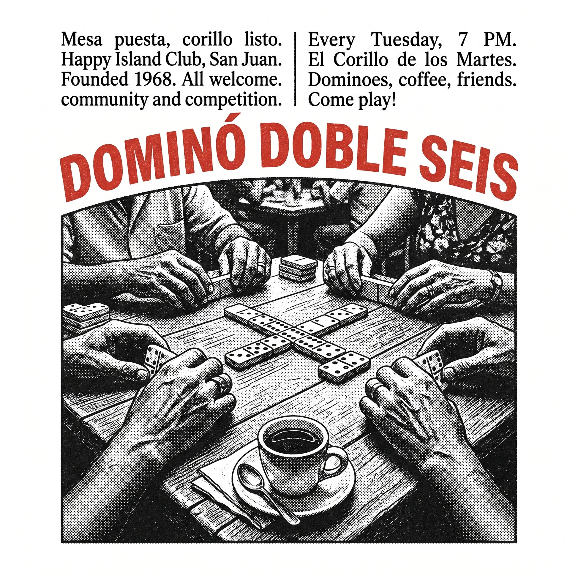 DOMINÓ DOBLE SEIS - Design