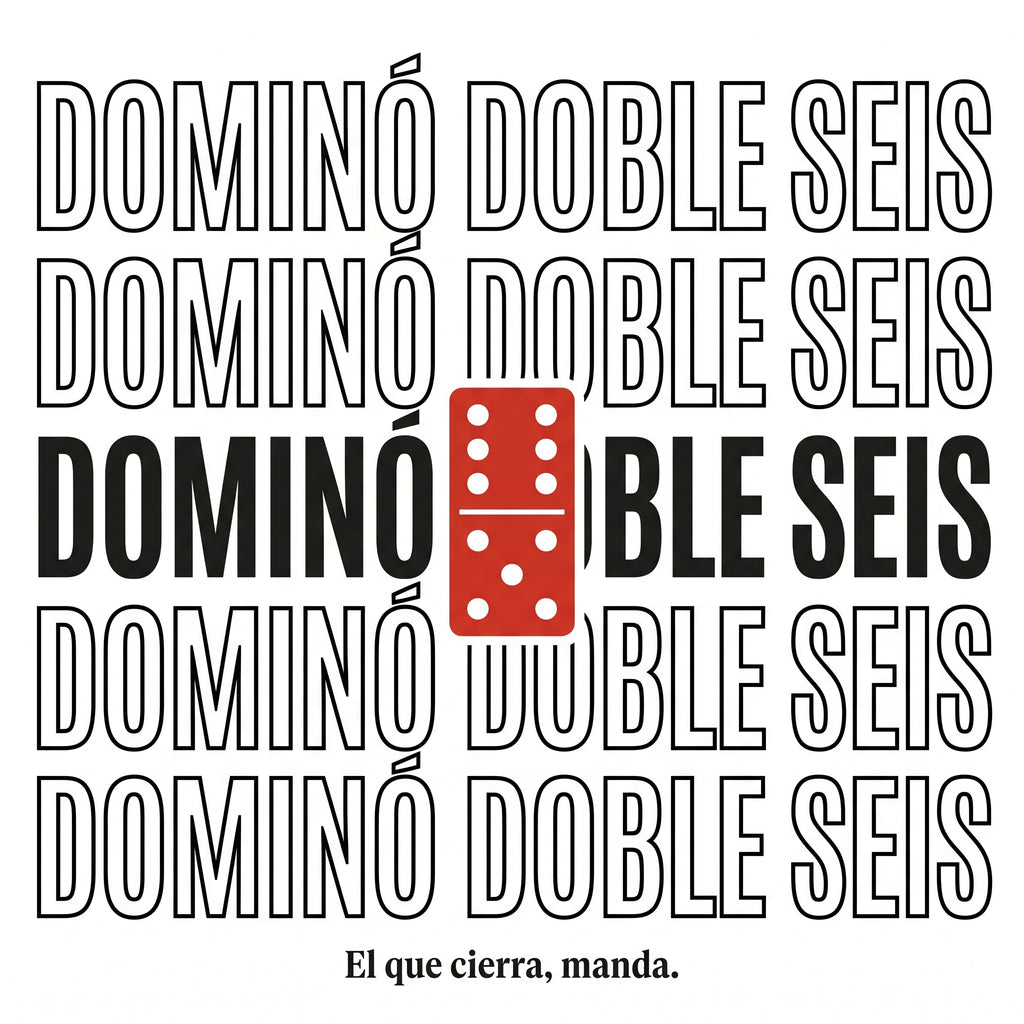 DOMINÓ DOBLE SEIS design