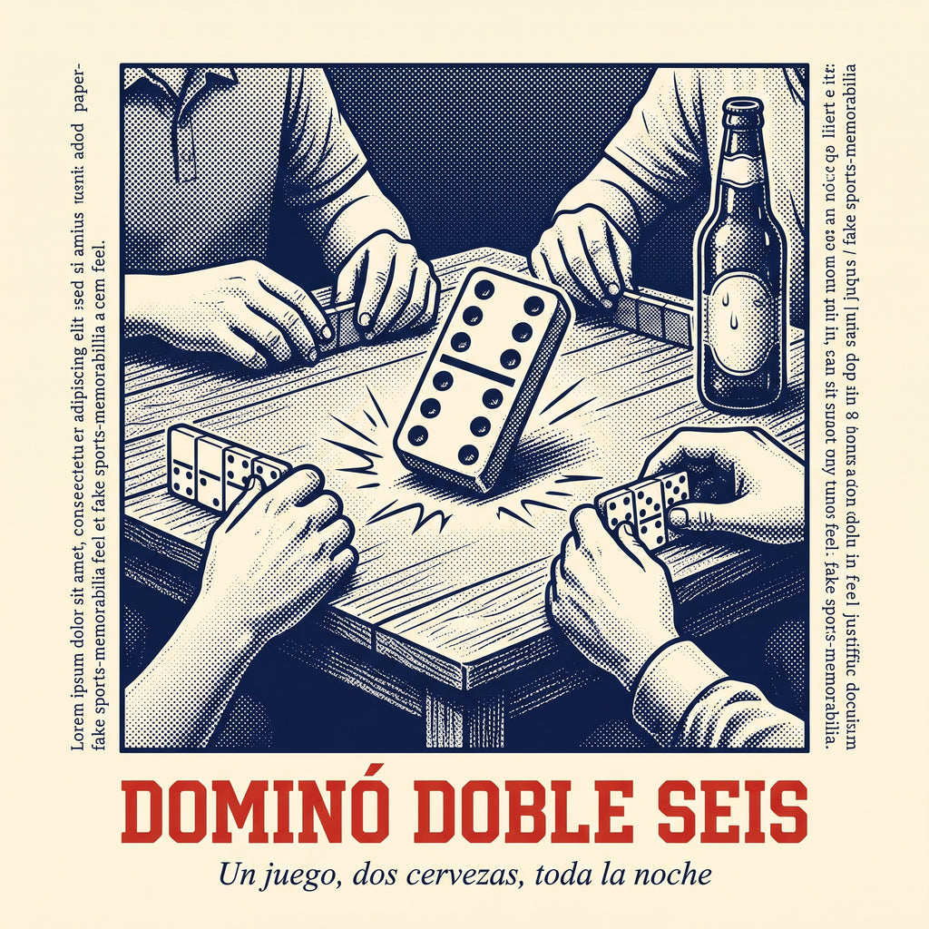 DOMINÓ DOBLE SEIS — design