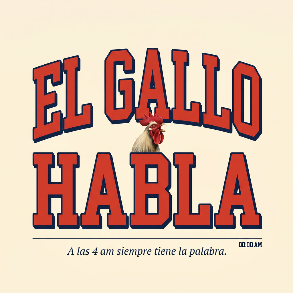 EL GALLO HABLA - design