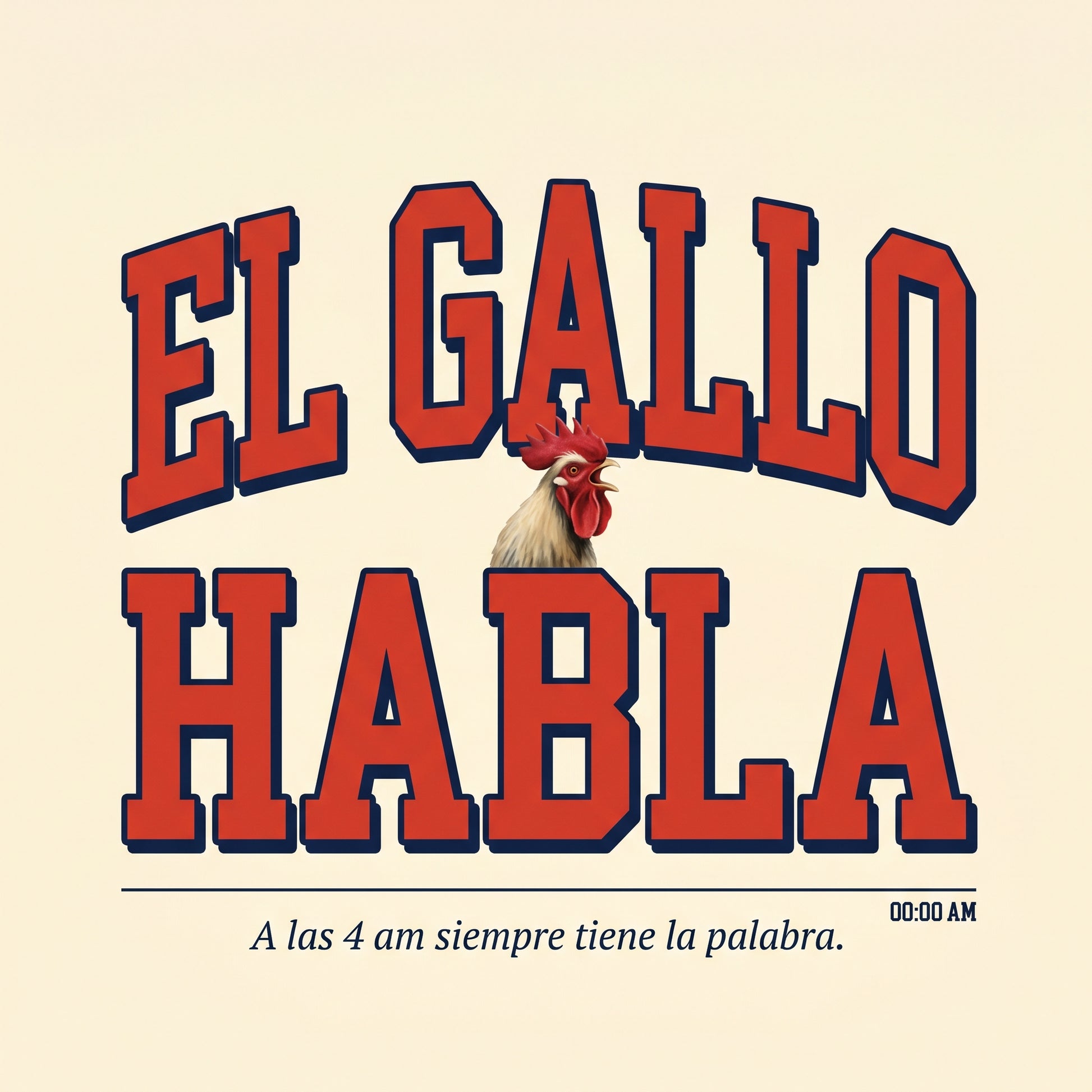 EL GALLO HABLA - design