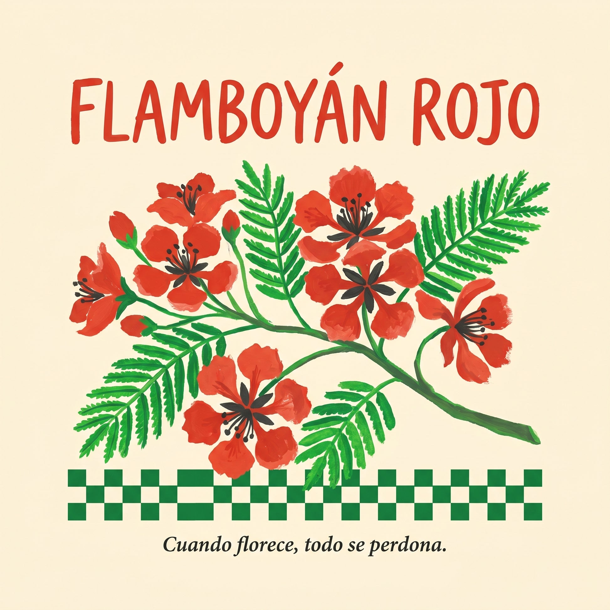 FLAMBOYÁN ROJO