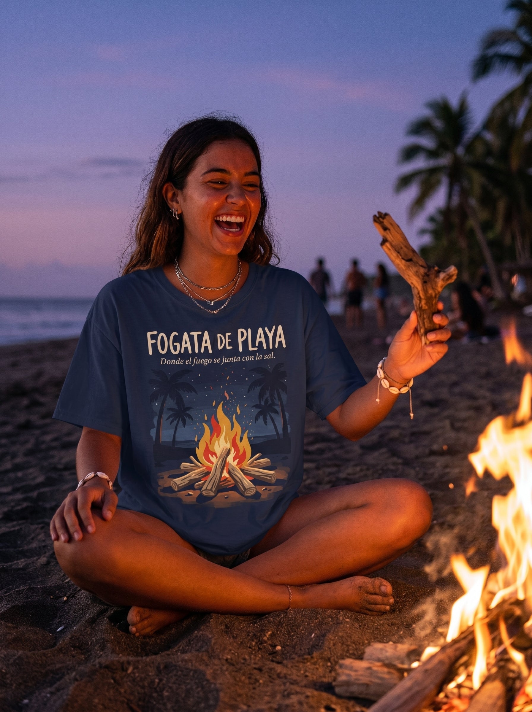 FOGATA DE PLAYA