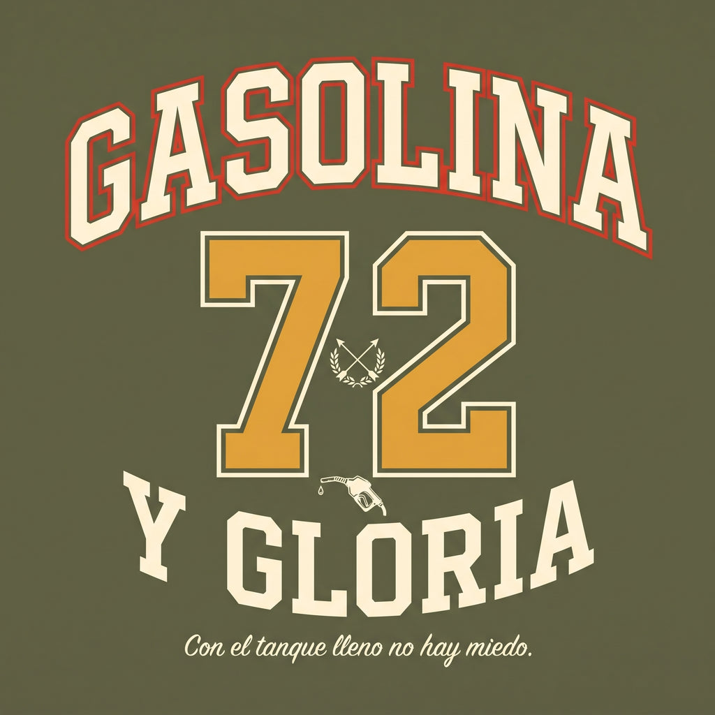 GASOLINA Y GLORIA — design