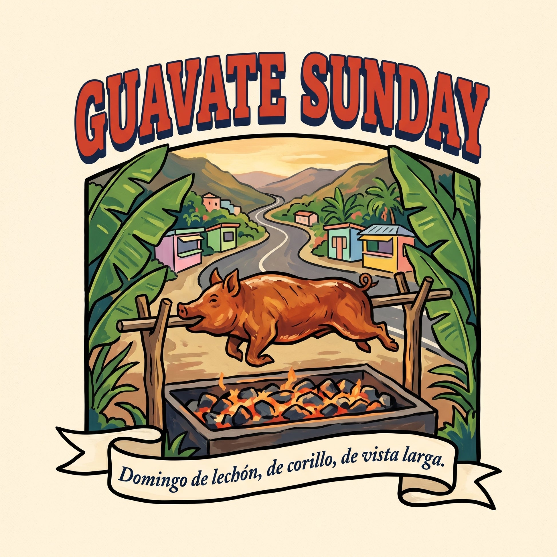 GUAVATE SUNDAY — design graphic
