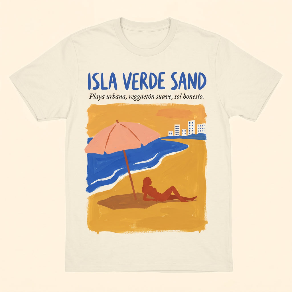 ISLA VERDE SAND — design graphic