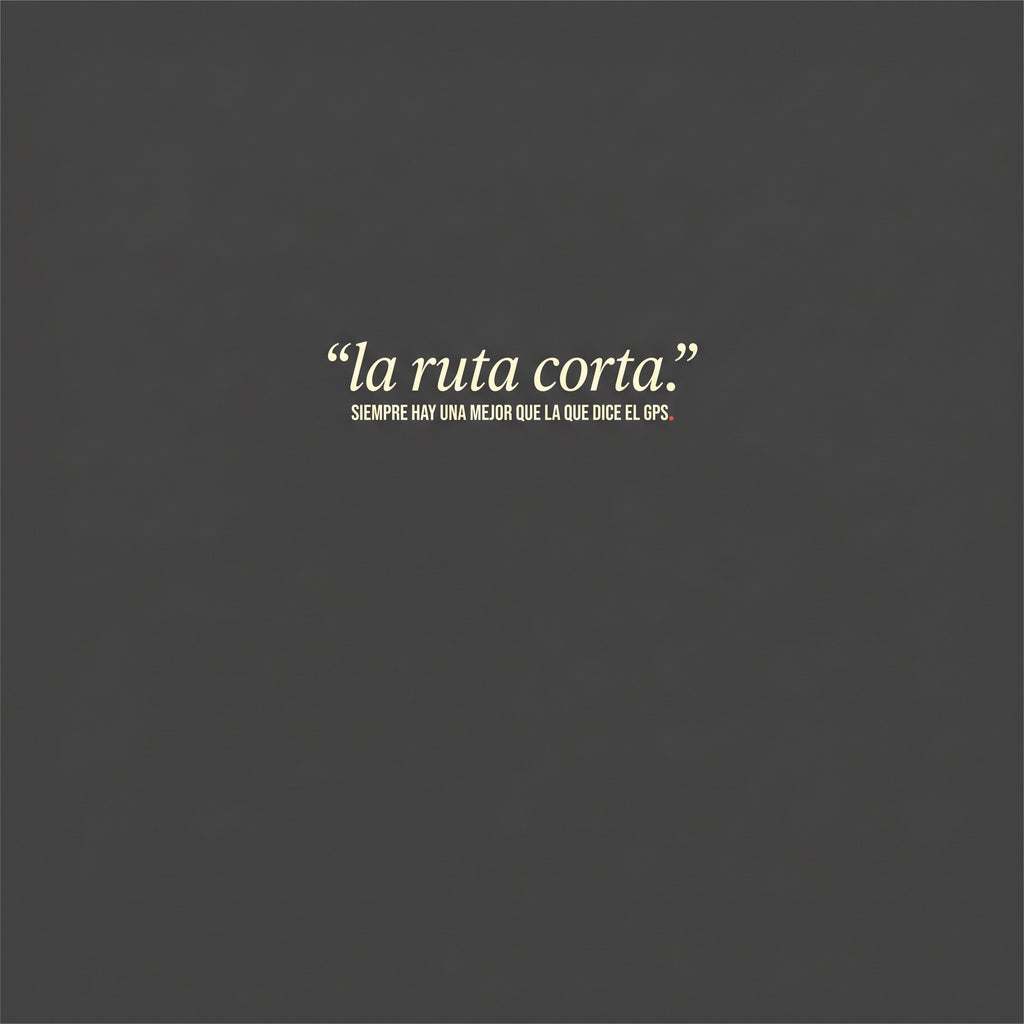LA RUTA CORTA — design