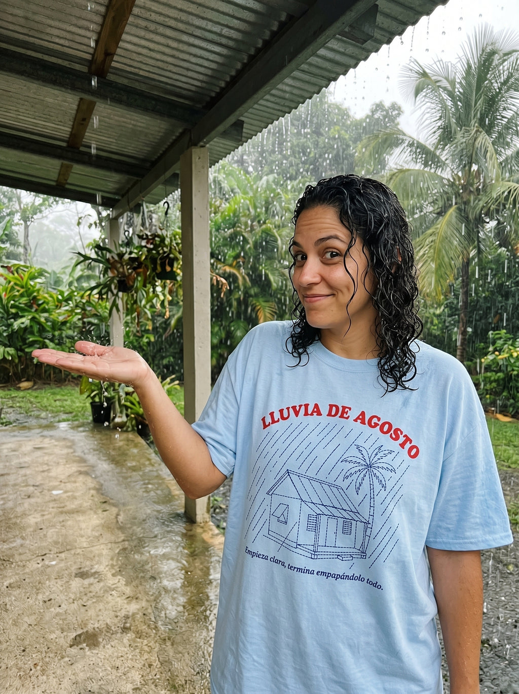 LLUVIA DE AGOSTO — model