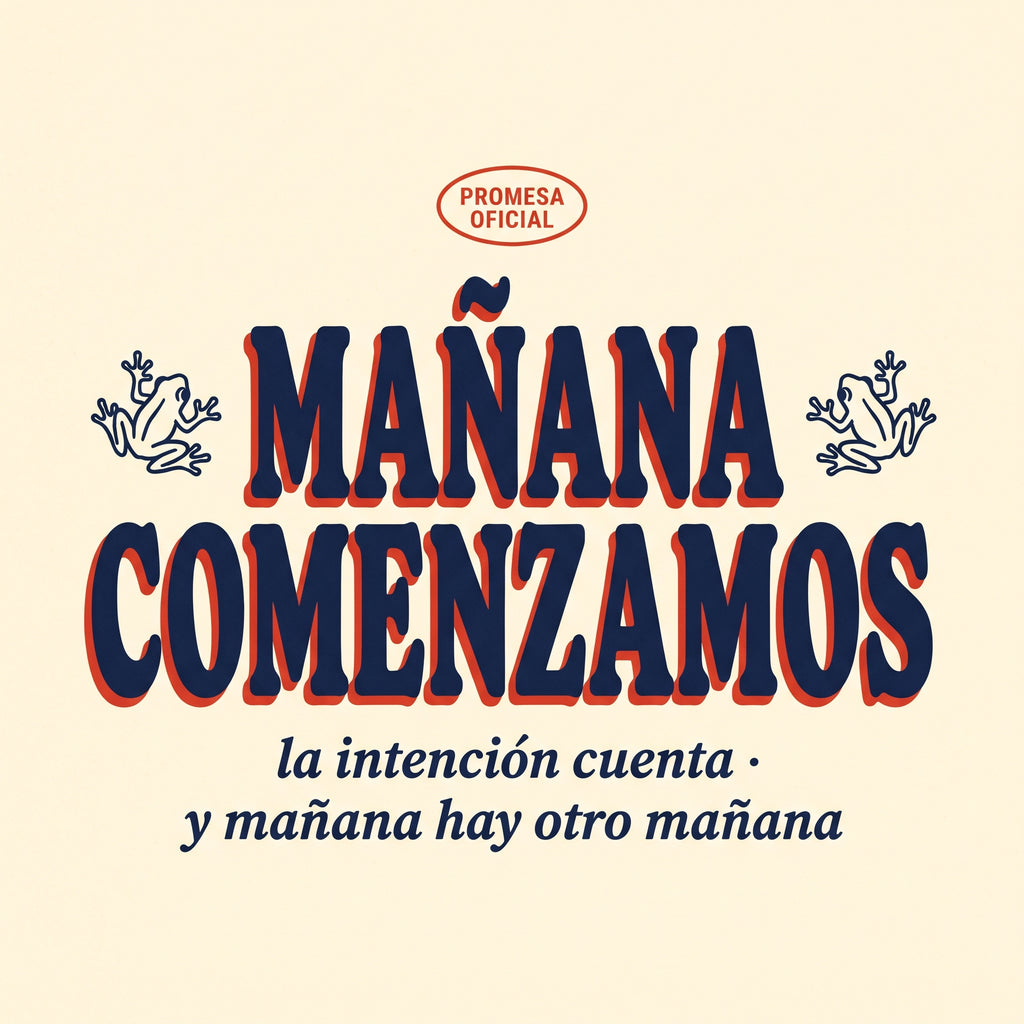 MAÑANA COMENZAMOS — design