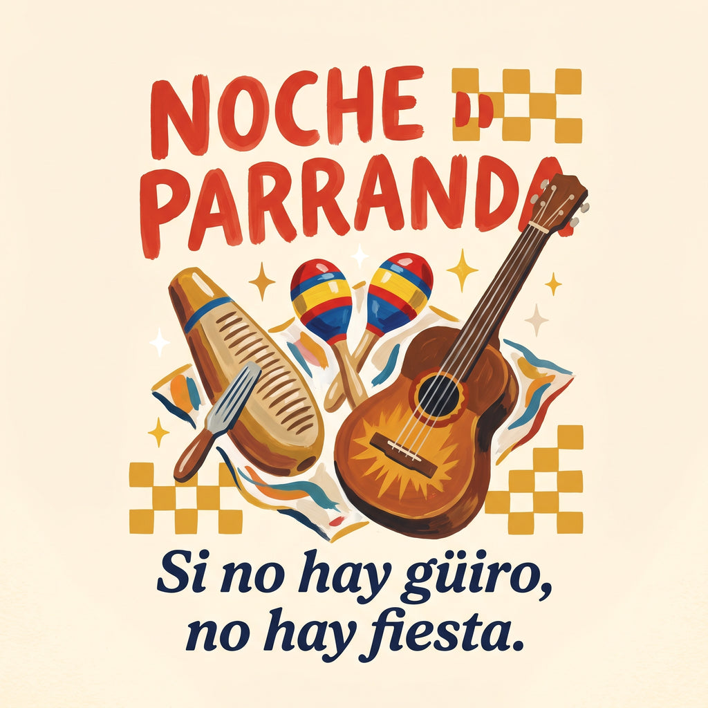 NOCHE DE PARRANDA design
