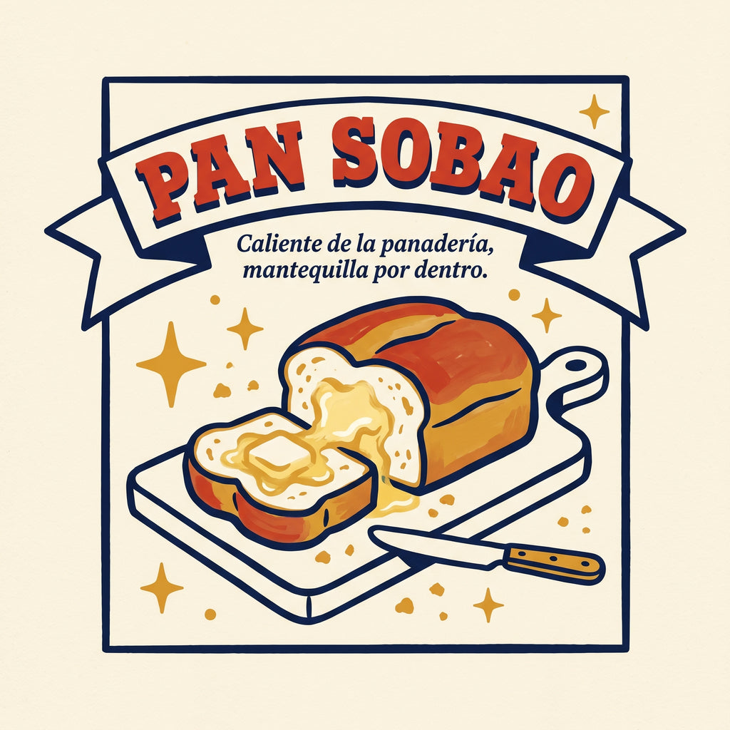 PAN SOBAO — design graphic