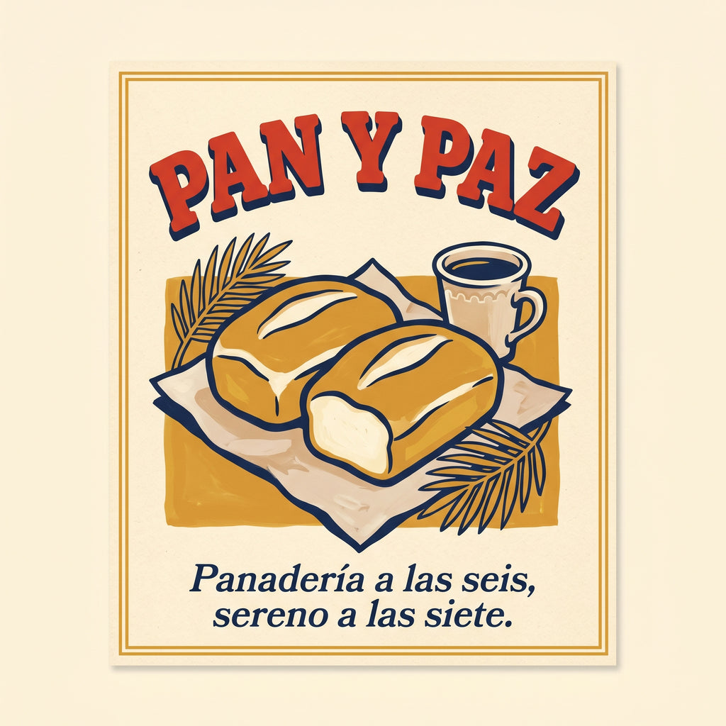 PAN Y PAZ — design