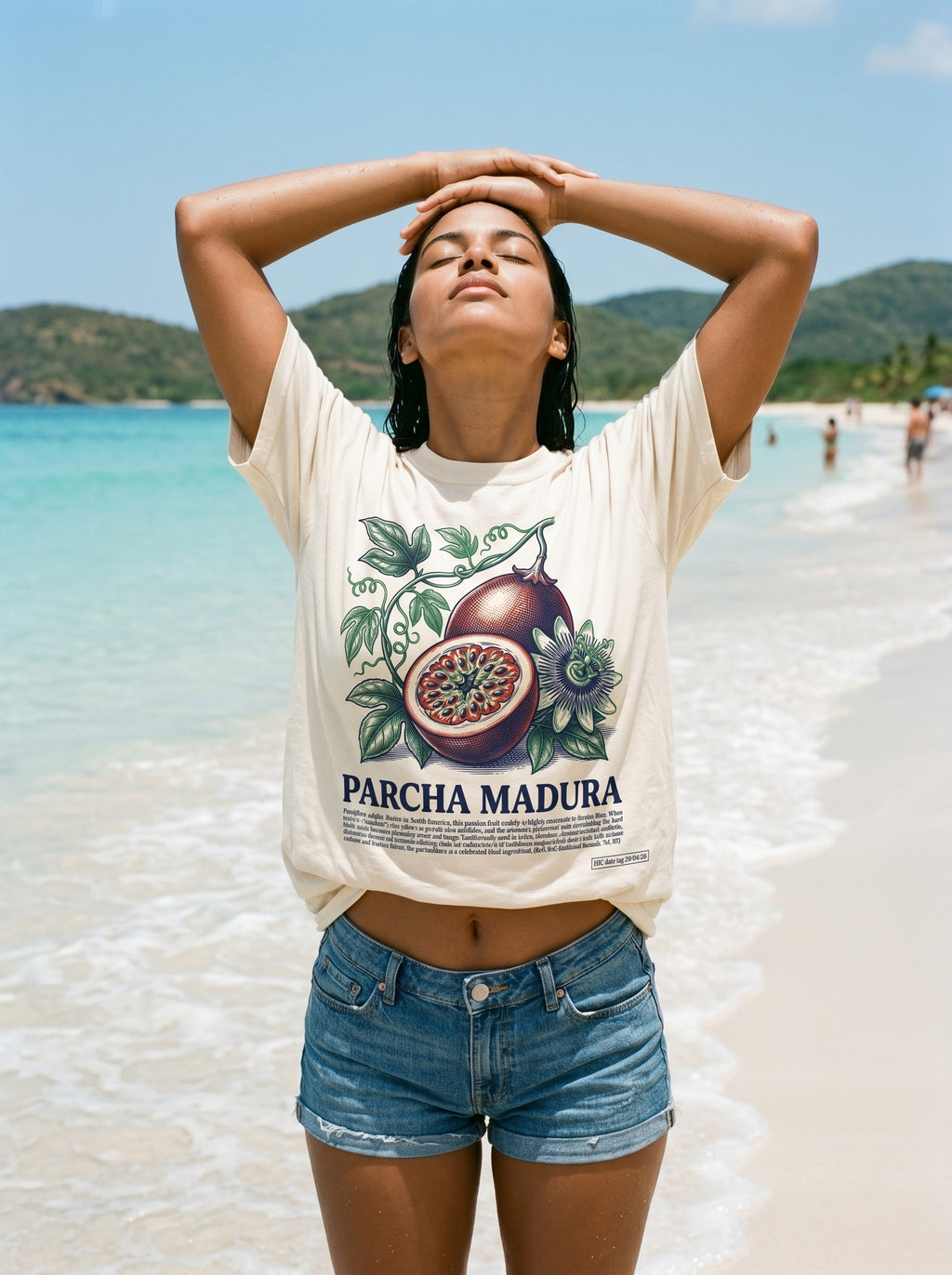 PARCHA MADURA — model mockup