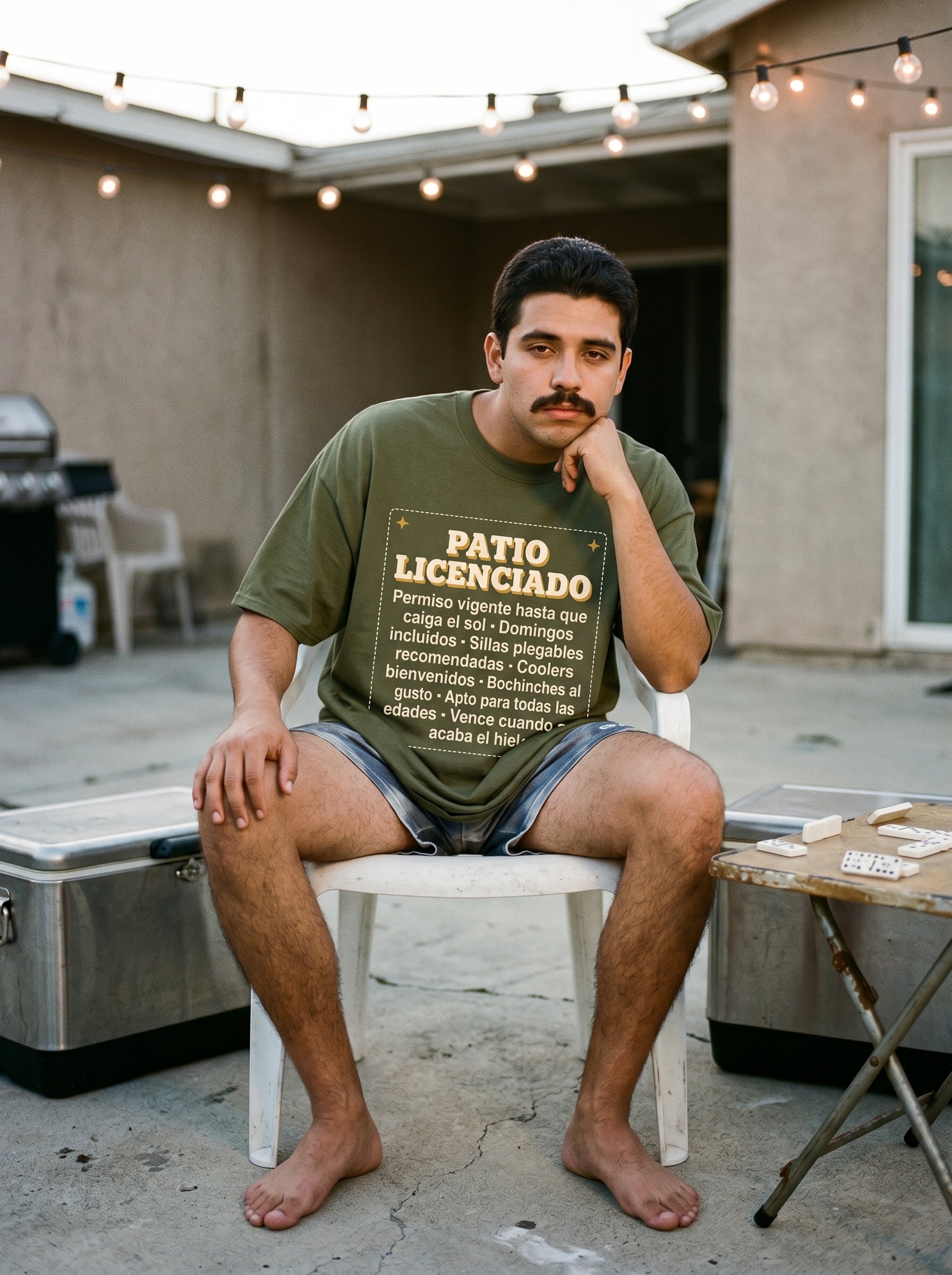 PATIO LICENCIADO — on model