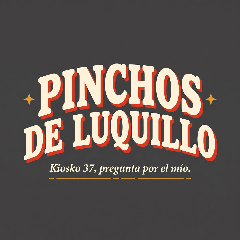 PINCHOS DE LUQUILLO — design