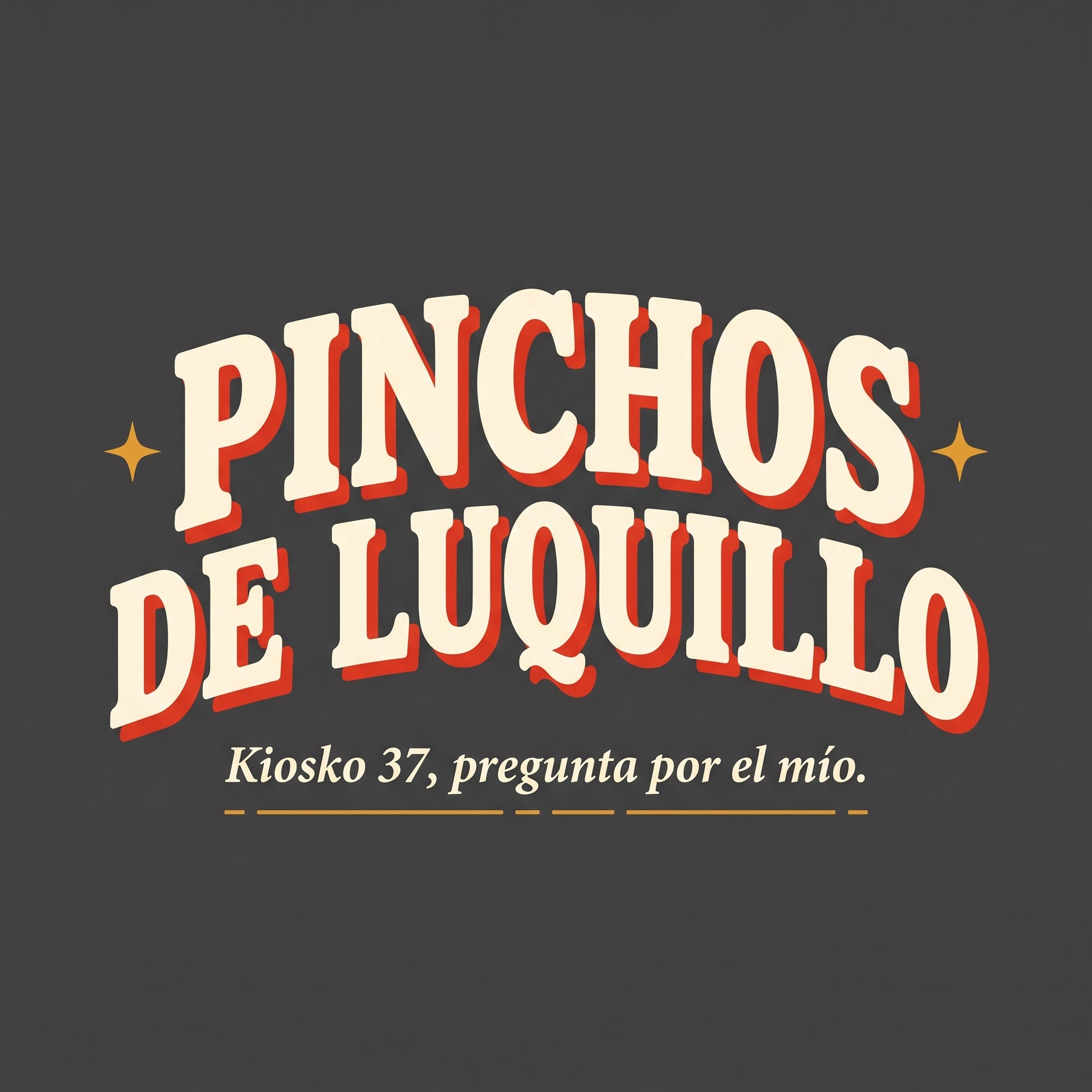 PINCHOS DE LUQUILLO — design