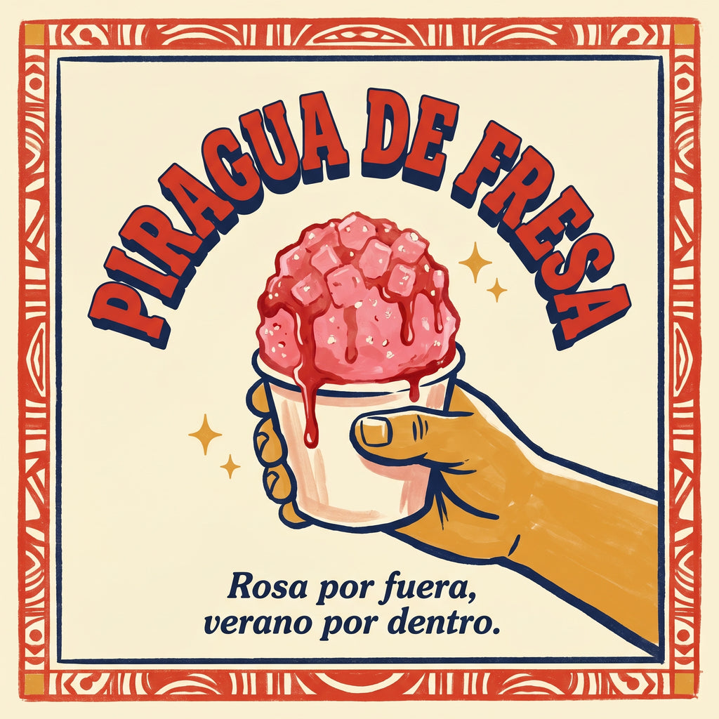 PIRAGUA DE FRESA — design