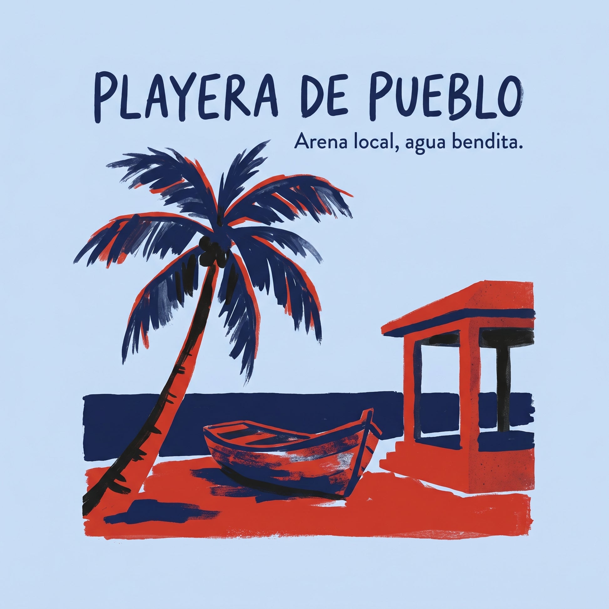 PLAYERA DE PUEBLO