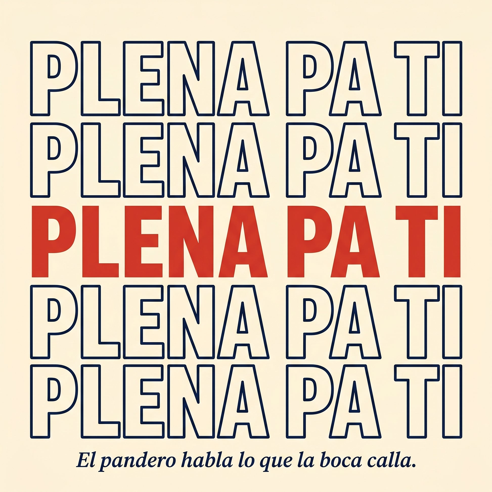 PLENA PA' TI design
