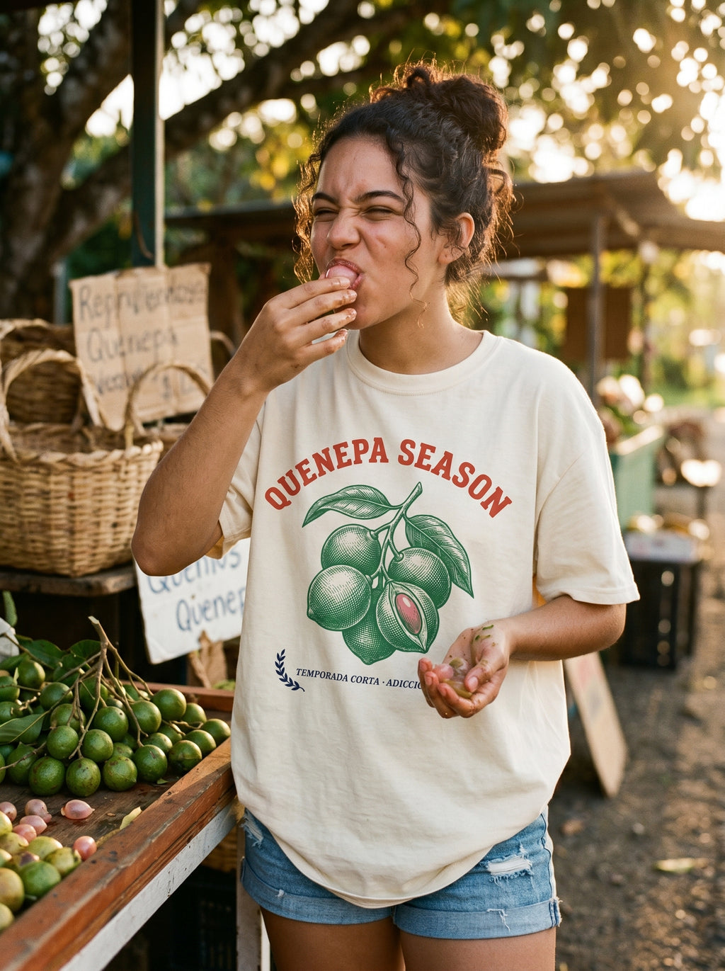 QUENEPA SEASON — on model