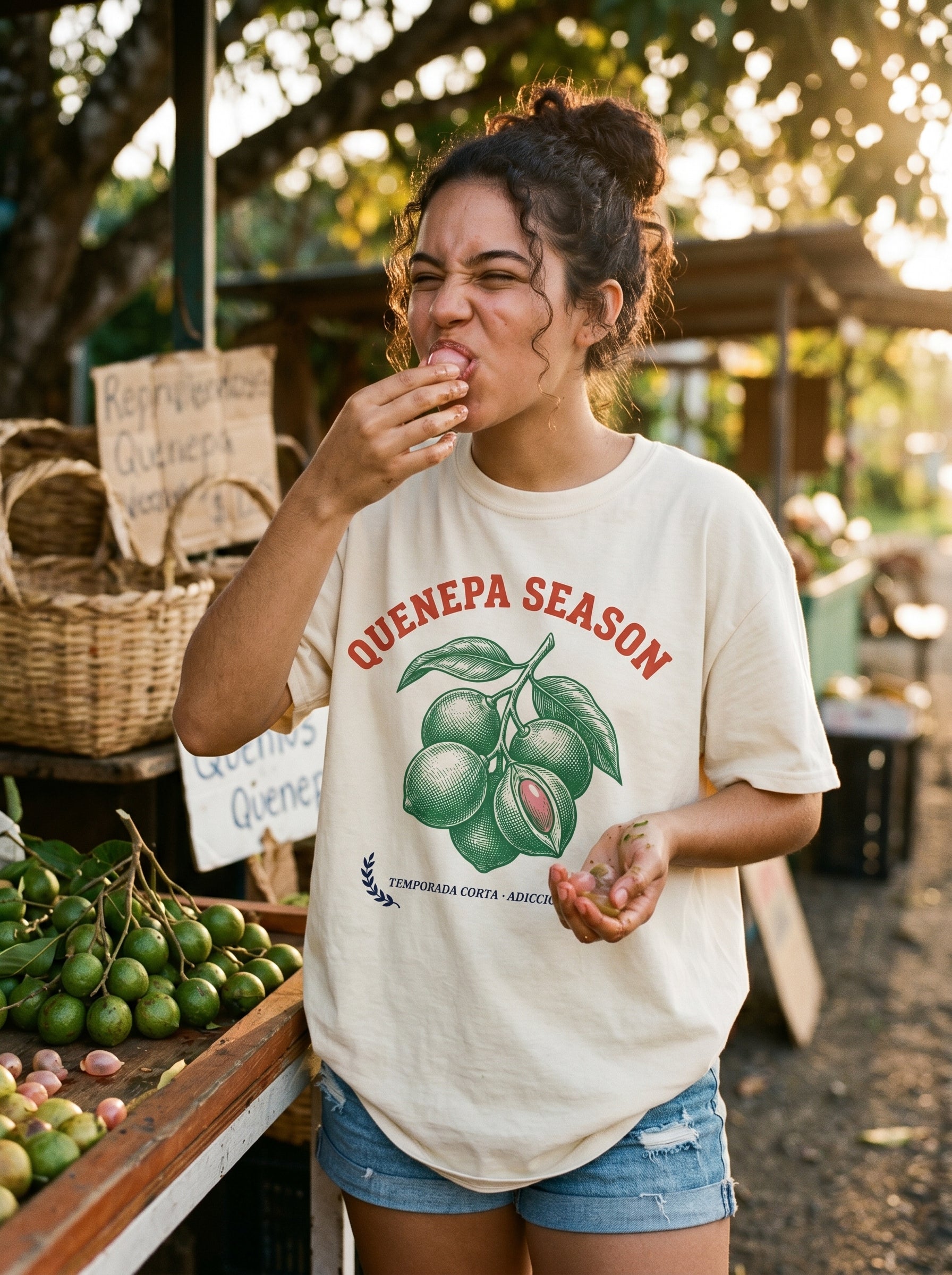 QUENEPA SEASON — on model