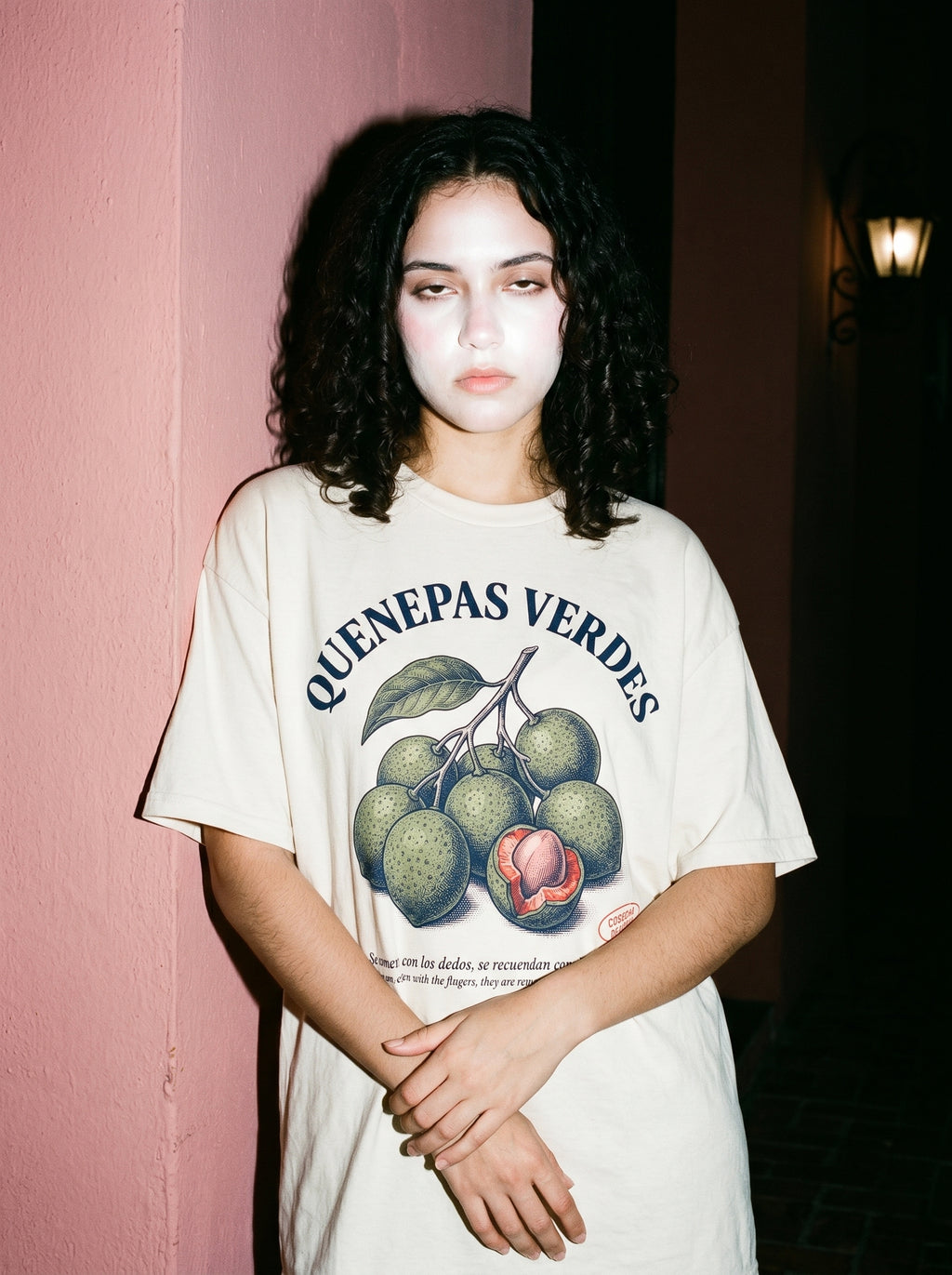 QUENEPAS VERDES — on model