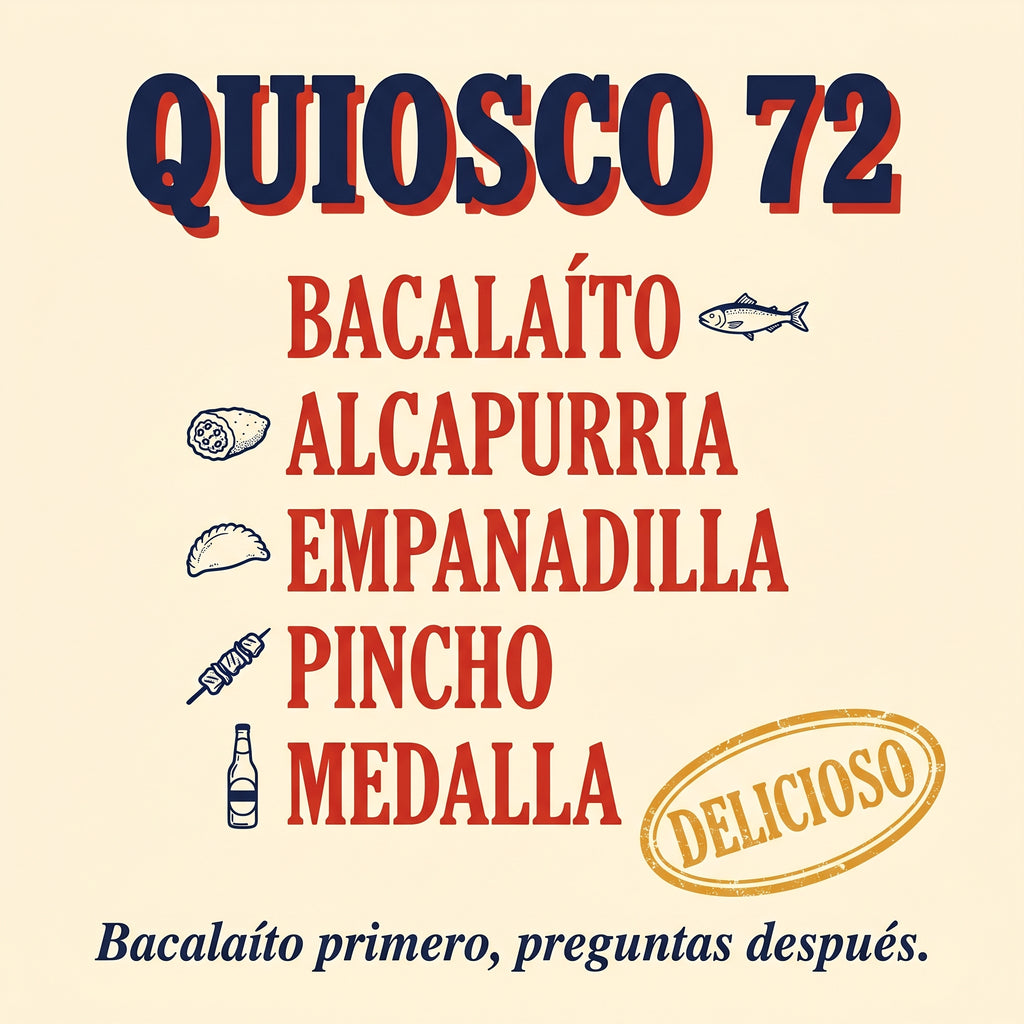 QUIOSCO 72 — design