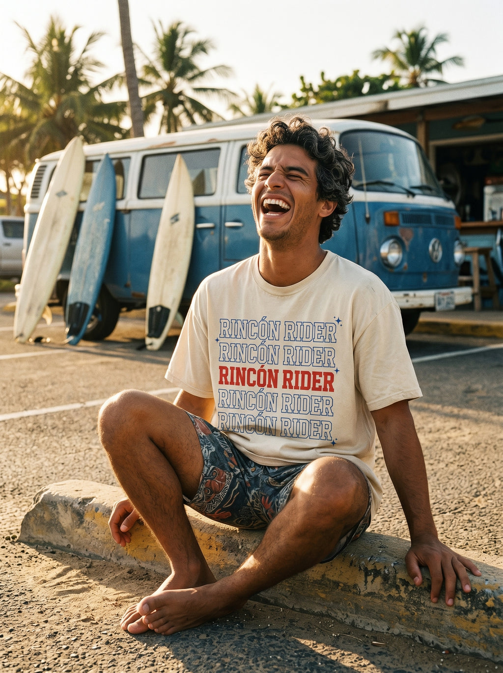 RINCÓN RIDER — model mockup