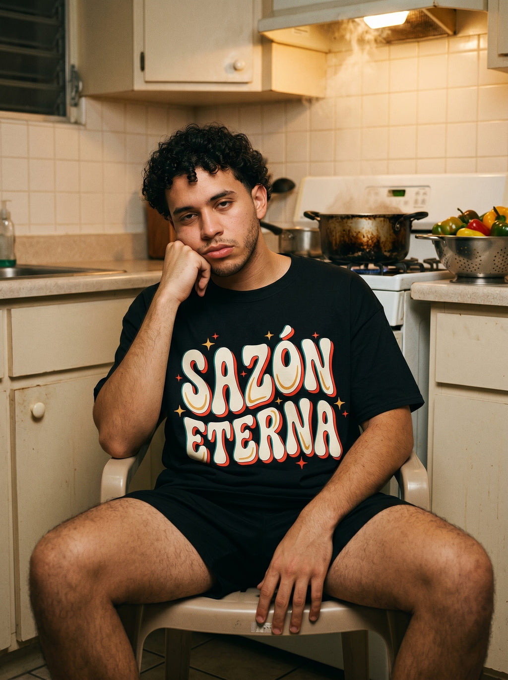 SAZÓN ETERNA — on model